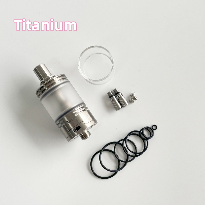 Reka Baya Titanium Rta 2025 Baya Limited Edition Titanium Alloy Hardware Atomizing Nozzle Reka Baya Titanium Rta 2025 Baya Limited Edition Titanium Alloy Hardware Atomizing Nozzle