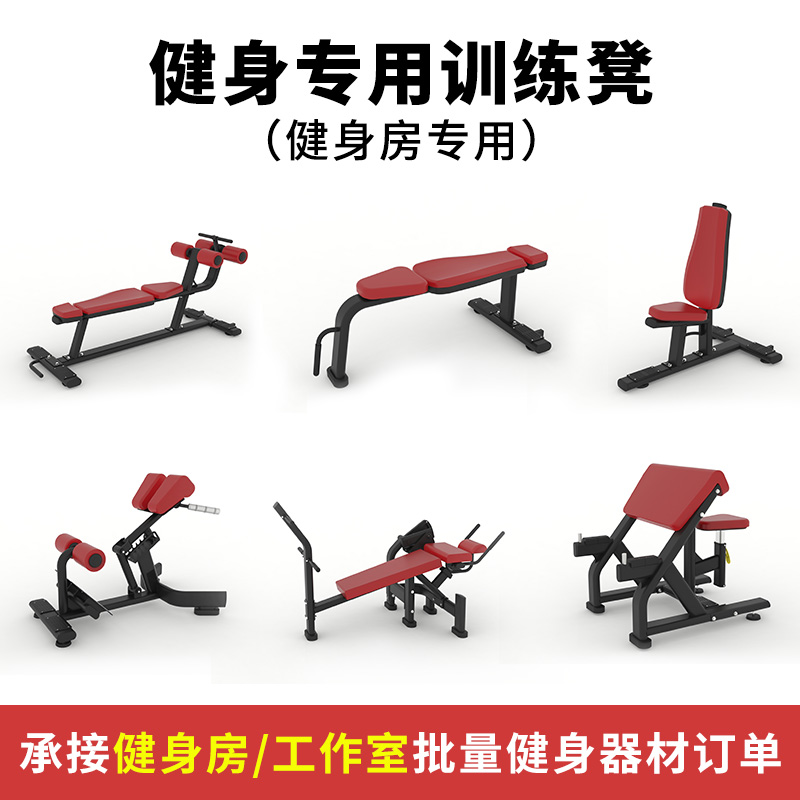 Roman Chair Priest Chair Push Shoulder Stool Dumbbell Bench Press Flat Stool Abdominal Muscle Board Goat Stand Up Fitness Equipment Abdominal Machine