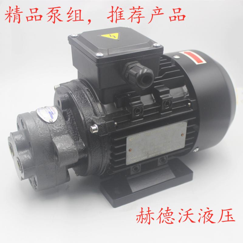 Motor oil pump set 0 37KW fit CB-B2 5 4 6 0 10 55kw small motor lubricated equipment motor