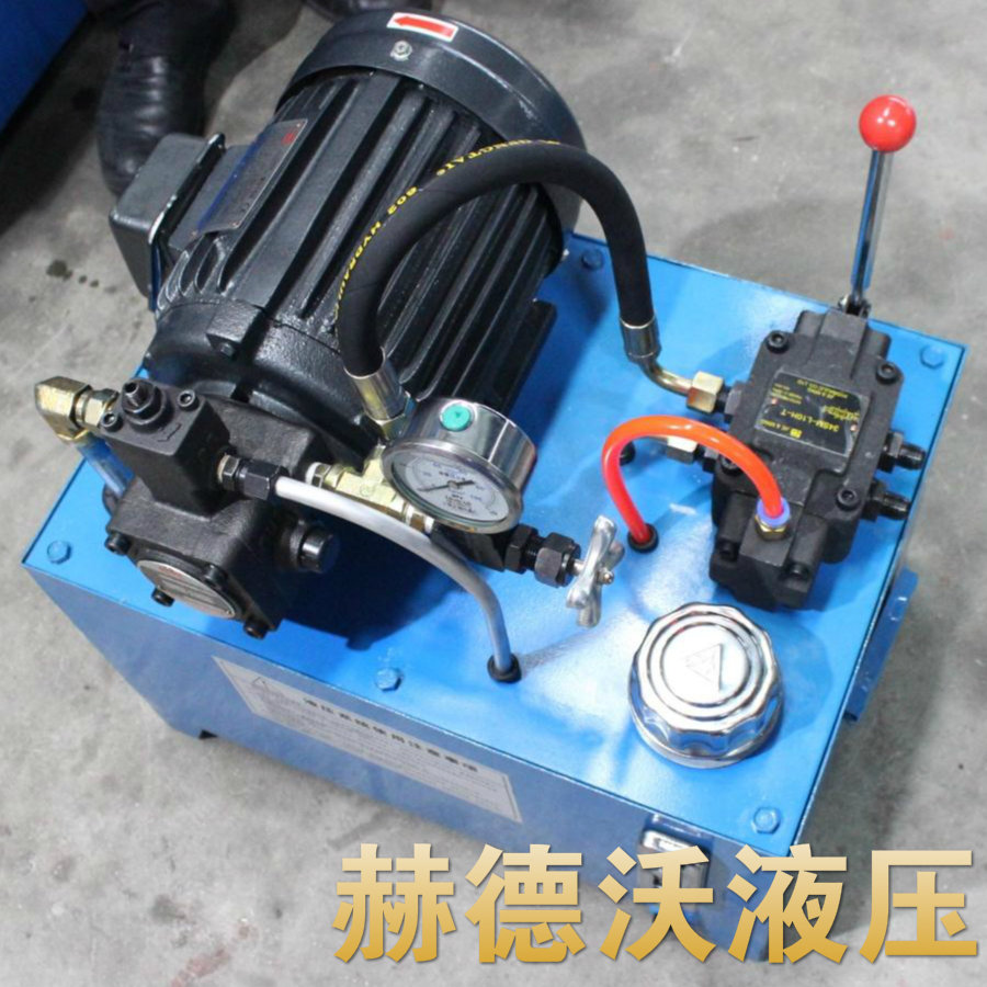 1 5kw VP20 Manual valve hydraulic station manual control of hydraulic system 34SM-L10H-T