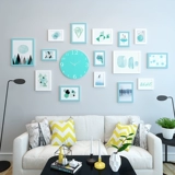 Творческая фоторамка висящая стена комбинация бесплатная пернатаемная комната фон