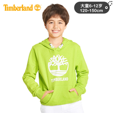Толстовка детская timberland添柏岚大童新款童装树形logo连帽卫衣|a1cc5