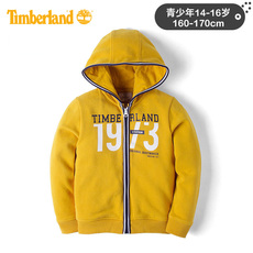 Толстовка детская timberland添柏岚新款青少年拉链抓绒连帽儿童卫衣|a1c7a