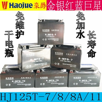 Suitable for Suzuki Silver Superstar Gold Superstar HJ125T-7 8 8A 11 Battery Red Giant Star Blue Giant Battery