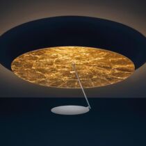 Italian Creative Suction Dome Living Room Bookroom Bedroom Bean Sprout Lamp Diffuse Reflection Light Aisle Kiosk Island Desk Lamp