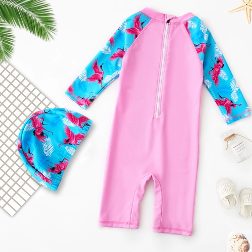 Детский раздельный купальник для принцессы, милый комплект, подходит для подростков, защита от солнца, в западном стиле