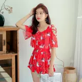 Купальник для влюбленных, пляжные мужские штаны, в корейском стиле