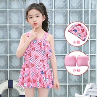 Розовая плавательная шапочка, плавательные нарукавники