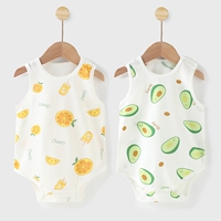 Авокадо + апельсин [тонкий хлопок класса А]