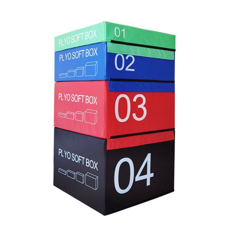 Combination mat stable martial arts gym gymnastics stool green taekwondo jumping box software training gym step box bouncing device