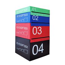 Composition Cushion Stabilized Martial Hall Gymnastics Stool Green Taekwondo Jumping Box Software Training Gym Step Box Bouncer