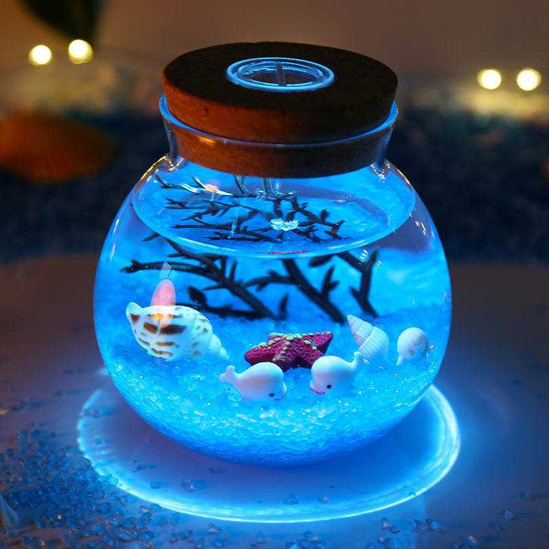 Birthday Gift Girls Christmas New Year Wishing Bottle Boys Friends Friends Trembling Practical Creative nightlight ornaments