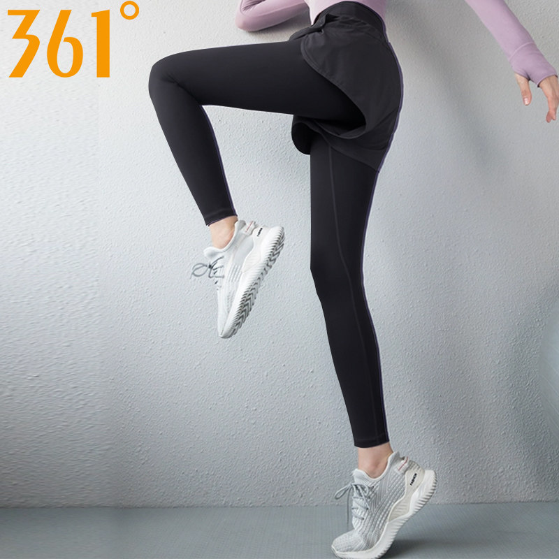 361 Holiday Two yoga pants Women fall high waist-to-hip tight close-up Belly Running Training Outside Wearing Sports Pants Fitness