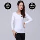 Ladies Latin Modern Square Tiêu chuẩn quốc gia Thủy thủ Trang phục Khiêu vũ Áo dài tay V Vòng cổ áo cao Cờ đỏ - Khiêu vũ / Thể dục nhịp điệu / Thể dục dụng cụ giày khiêu vũ