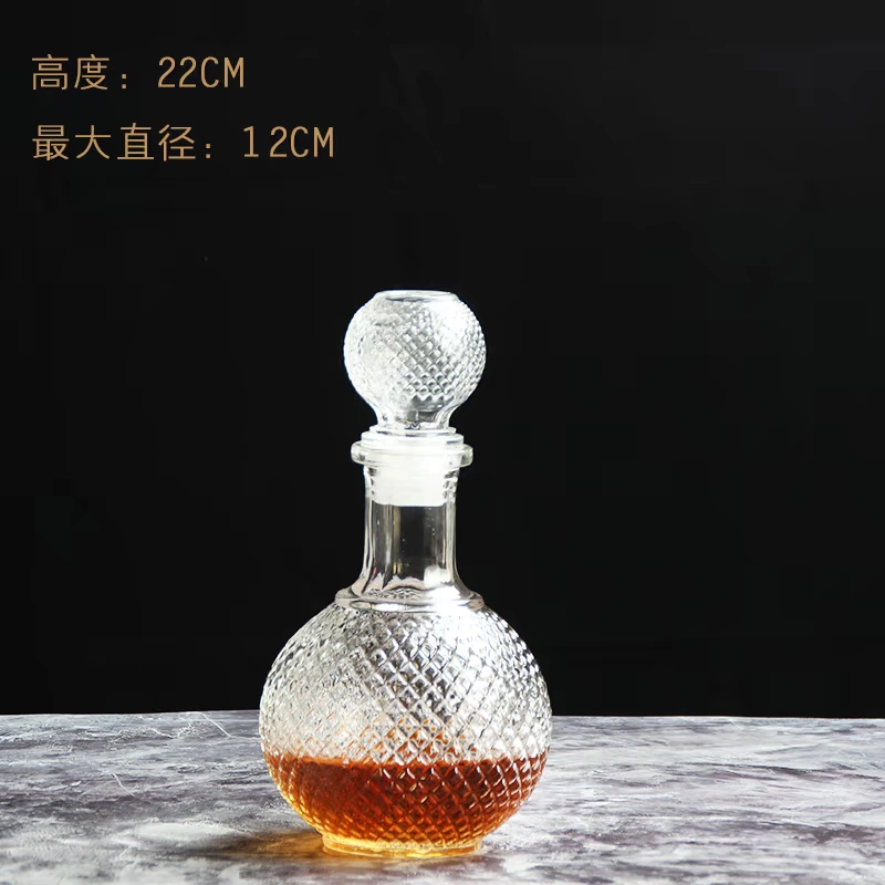 Pha lê châu Âu rượu vang đỏ decanter rượu lưu trữ nhà chai bình rượu vang rượu vang hầm rượu