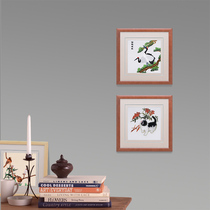 Restaurant hanging painting animal decoration painting wall painting decoration hipster childrens room mural bedroom Su embroidery finished embroidery painting