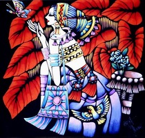 Pass the time handmade diy adult embroidery handmade diy Su embroidery decorative painting handmade material package figure decorative painting