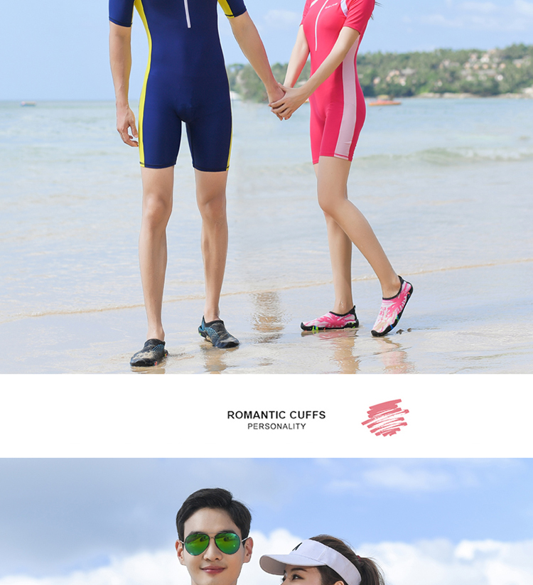 Cặp vợ chồng phù hợp với nam và nữ bảo thủ che bụng là võ sĩ Xiêm mỏng chống nắng thoáng khí nhanh khô chuyên nghiệp đào tạo bơi suối nước nóng - Vài đồ bơi 	đồ đôi đi biển chụp hình cưới	