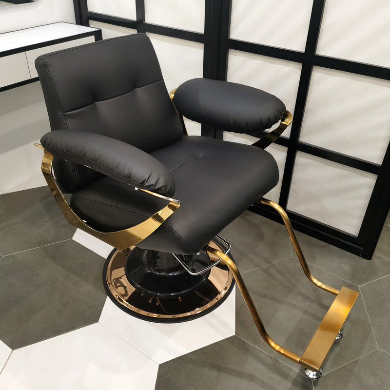 High-end net red barber shop chair salon lifting scissor chair hair salon special hot dye chair new hair salon chair