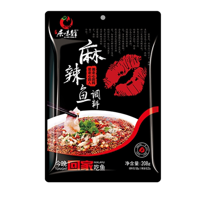 居味鲜重庆水煮鱼调料包208g
