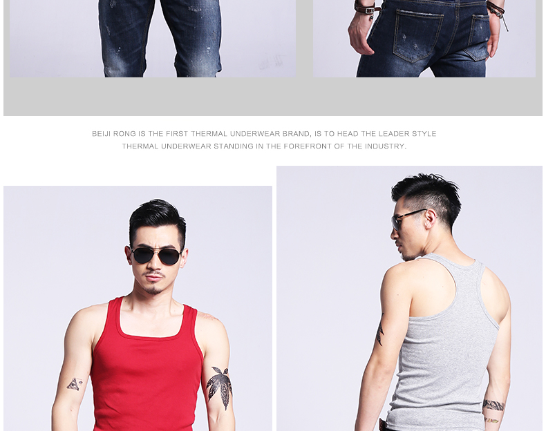 Cool Qiao Shi vest không cổ nam Slim thể thao thấm mồ hôi thấm nước cơ sở trẻ trung chạy bộ thoáng khí áo thun ba lỗ