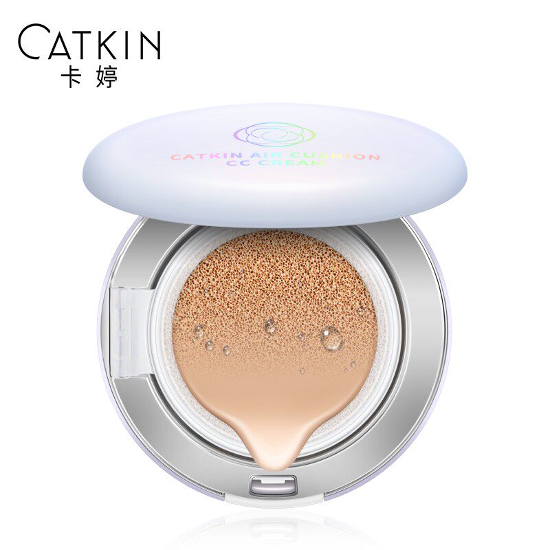Kating air cushion cc cream fair skin cream to send replacement core moisturizing concealer isolation moisturizing bright skin oil control nude makeup old style