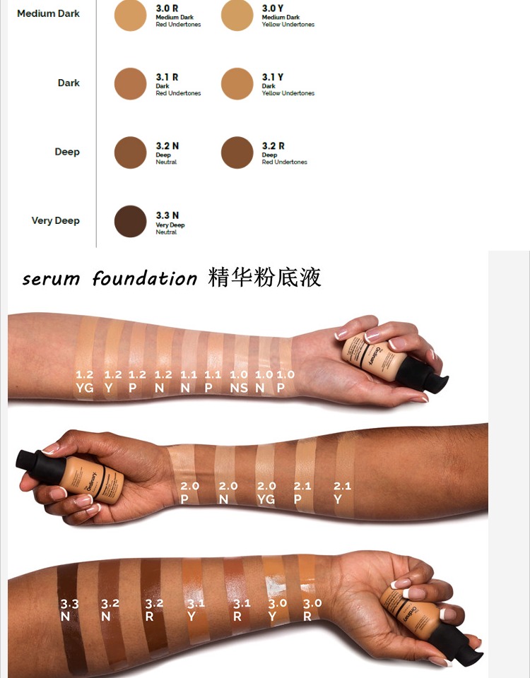 Goss xác thực mới khuyên dùng kem nền dạng lỏng thông thường Kem che khuyết điểm / che khuyết điểm 30ml - Nền tảng chất lỏng / Stick Foundation cushion tốt