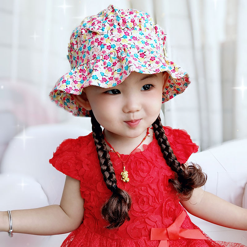 baby beach hat