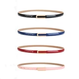 Ремень, модные штаны, кожаная подходит с юбкой, из натуральной кожи, простой и элегантный дизайн, в корейском стиле