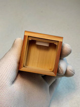 Shanghai-style insect tools made by Zhang Shenglin old Polygonatum odoratum small square yellow fly box cockroach box cockroach box chirping insect bamboo fly box