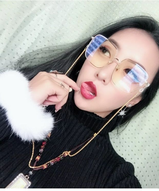 Gương bảo vệ bức xạ phẳng mặt lớn chuỗi đồng bằng gương cận thị hộp gương nam và nữ Chu Dương Khánh với kính trong suốt mắt kính điện biên phủ