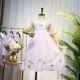Cô gái Hanfu 2020 mùa hè mới quần áo trẻ em mùa hè quần áo trẻ em cô gái nhỏ siêu cổ tích phương Tây váy - Váy