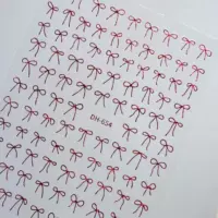 DH654 Little Bow (золотой красный)