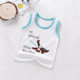 Childrens vest bông 2020 sling mới mùa hè bé mỏng single đầu nam và bé gái không tay shoulderless.