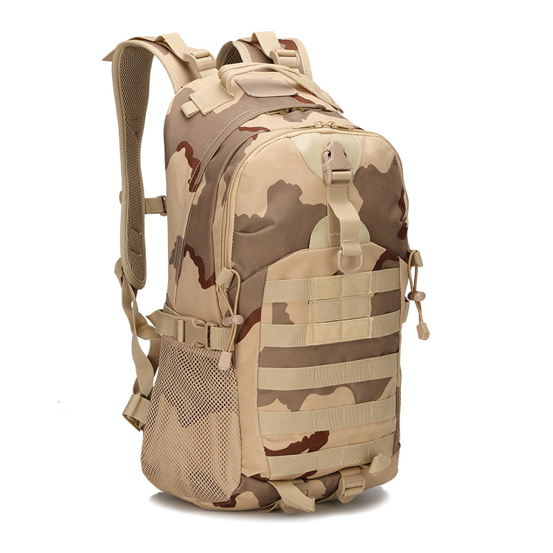 Spot tactical camouflage shoulder hiking package outdoor adventure waterproof leisure bag comfortable shoulder backpack