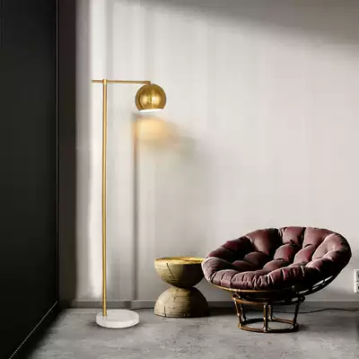 Nordic style simple modern study vertical lamps light luxury living room lamp atmospheric luxury bedroom bedside lamp