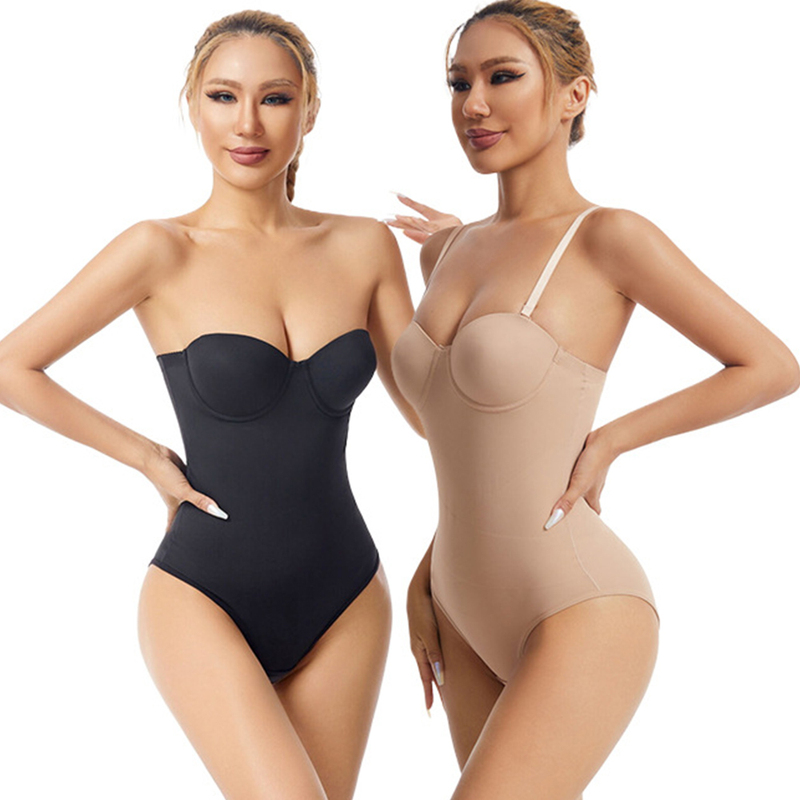 New Cross-Border Shapewear with Bra, Non-Slip Strapless Dress Corset, Body Shaping Waist-Lifting Butt-Lifting Jumpsuit New Cross-Border Shapewear with Bra, Non-Slip Strapless Dress Corset, Body Shaping Waist-Lifting Butt-Lifting Jumpsuit