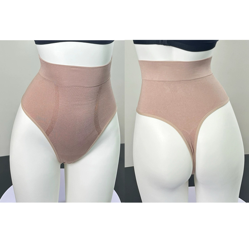 Skims High-Waisted Belly-Control Waist-Cinching Women's Non-Medium-Pressure T-String Pants European and American T-Shaped Sexy Briefs Yoga Bottoming Underwear