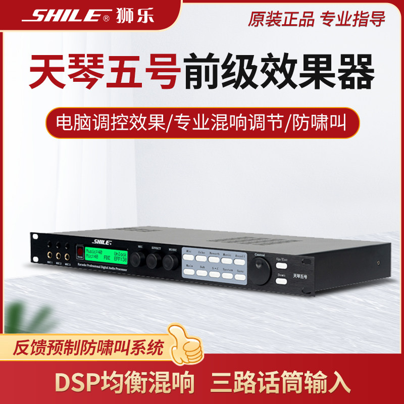 Lion Lotte Cv 5 Front Effect Processor KTV Anti-howl called Mixer Home K Song Mixer