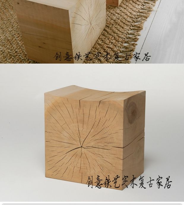 Sáng tạo phân gỗ rắn phân cá tính thời trang đơn giản tự nhiên bằng gỗ tự nhiên phân giày giày - Các món ăn khao khát gốc bàn bộ bàn ghế gốc cây giá rẻ