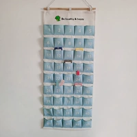 Синяя сумка для карточек АА с 45 карманами