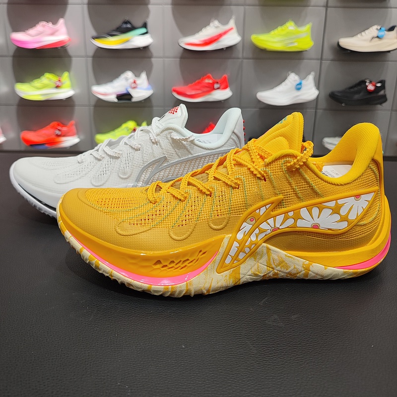 Li-Ning Sonic 14 Basketball Shoes for Men, 2026 Summer New Low-Top Wear-Resistant Non-Slip Practical Sports Shoes Abaw015