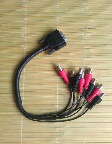 Brand new 8CH DH-VEC0804LB Tailline 4CH Audio + 4CH Video 2 Rows Up 7 Down 8