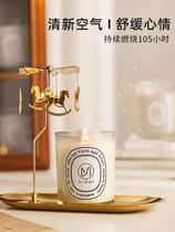 non-smoking scented glass candles candle smokeless scented candles