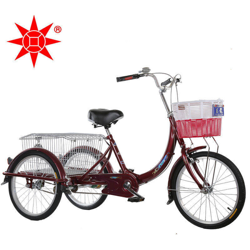 New products Yulong cards Elderly Force Pedicab Pedantry pedicab Scooter Adults Pedaling Themselves 3-wheeled Old Age