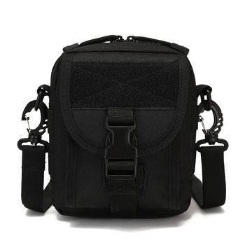 Outdoor sports tactical shoulder crossbody bag molle accessories hanging bag camouflage chest bag multi-functional waterproof shoulder bag