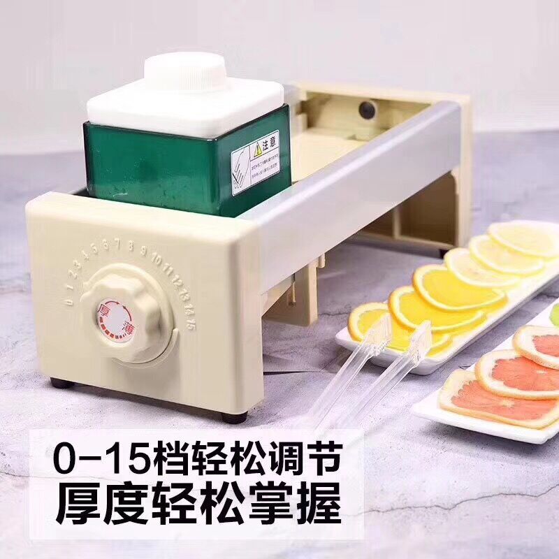 Fruit Slicer Commercial Lemon Water Fruit Tea Slicer Vegetable manual thick and thin adjustable potato slicer