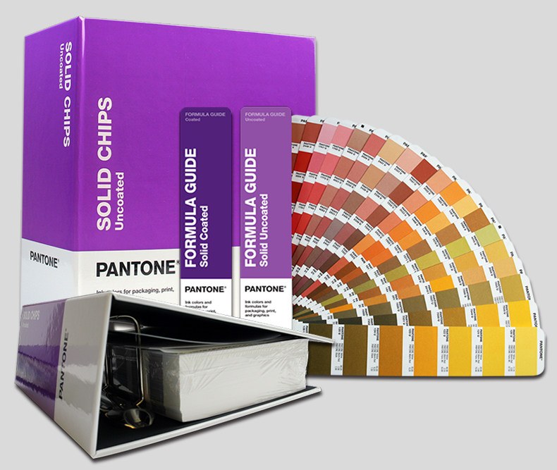 2019 new version of the Pantone International Standard Color Set GP1608A CU Card Formula Color Ticket Card
