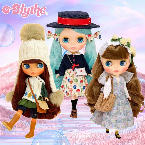 [Itoy] Blythe маленькая тканевая кукла кукла кукла Suri Suri Sui Seari Blue Rabbit Floating Dream