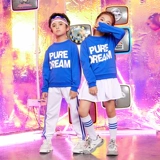 Корейская версия костюма чирлидинга молодые динамичные мужские и женские детские джазовые танцевальные соревнования